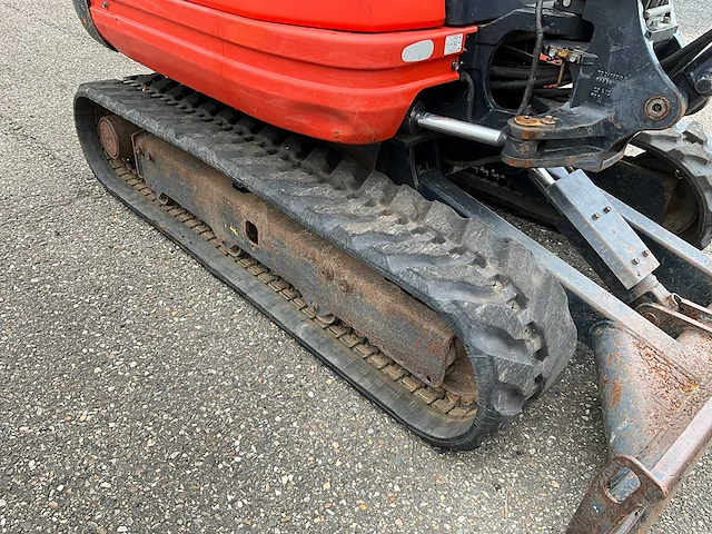 2013 kubota kx61-3 minigraafmachine - afbeelding 3 van  30