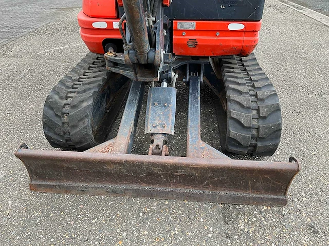 2013 kubota kx61-3 minigraafmachine - afbeelding 5 van  30