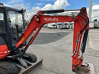 2013 kubota kx61-3 minigraafmachine - afbeelding 9 van  30