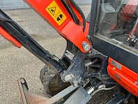 2013 kubota kx61-3 minigraafmachine - afbeelding 11 van  30