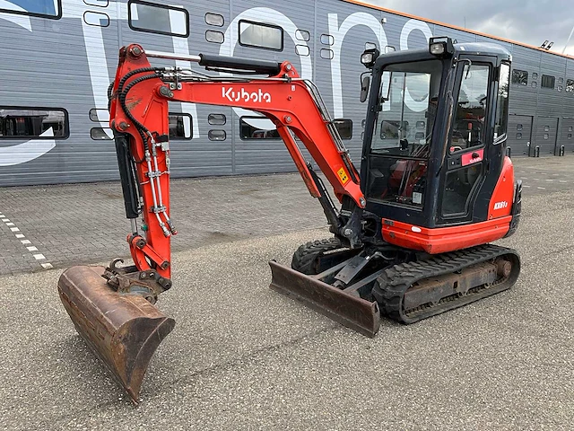 2013 kubota kx61-3 minigraafmachine - afbeelding 1 van  30