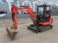 2013 kubota kx61-3 minigraafmachine - afbeelding 1 van  30