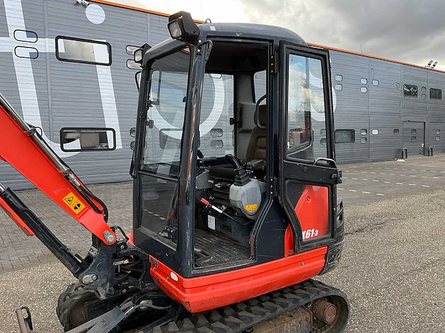 2013 kubota kx61-3 minigraafmachine - afbeelding 13 van  30