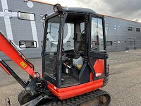 2013 kubota kx61-3 minigraafmachine - afbeelding 13 van  30