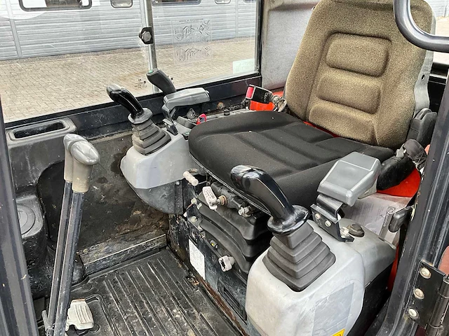 2013 kubota kx61-3 minigraafmachine - afbeelding 18 van  30