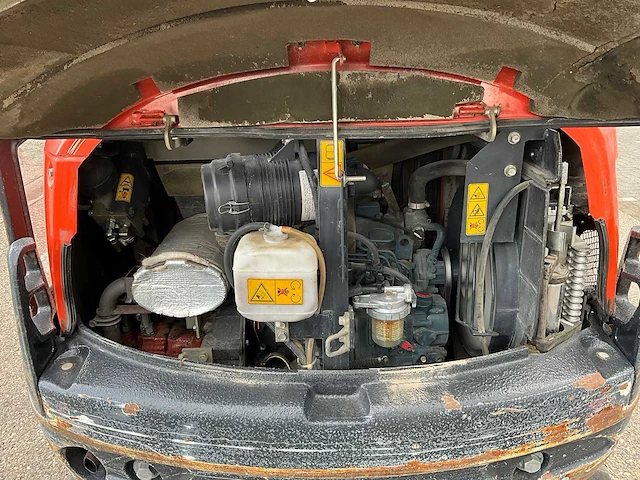 2013 kubota kx61-3 minigraafmachine - afbeelding 19 van  30