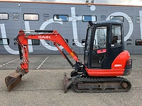 2013 kubota kx61-3 minigraafmachine - afbeelding 12 van  30