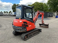 2013 kubota kx61-3 minigraafmachine - afbeelding 26 van  30