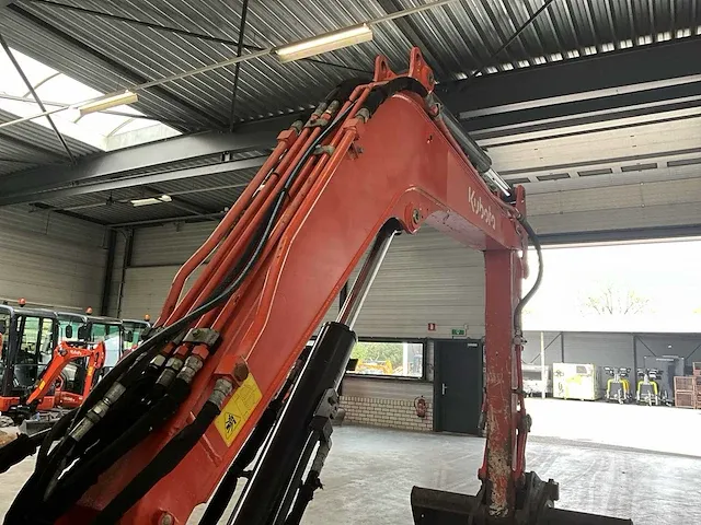 2013 kubota u48-4 minigraafmachine - afbeelding 14 van  43