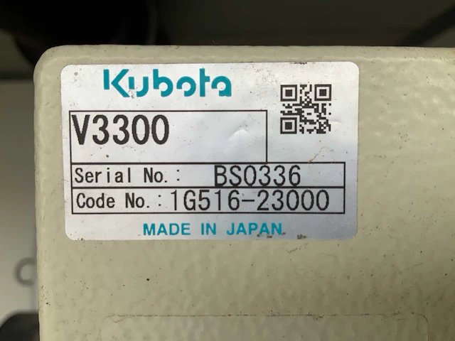2013 kubota v3300 noodstroomaggregaat - afbeelding 17 van  32