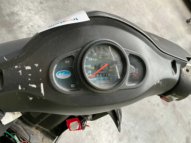 2013 kymco agility 45km/u brommer - afbeelding 12 van  13