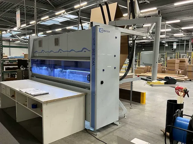 2013 ligmatech vks250/powertouch carboards snijmachine - afbeelding 4 van  11