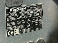 2013 linde e14-01 vorkheftruck - afbeelding 9 van  17