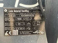 2013 linde e15-01 vorkheftruck - afbeelding 7 van  15
