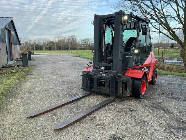 2013 linde h60d-02 vorkheftruck - afbeelding 1 van  26