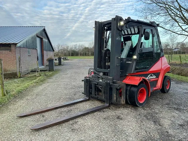 2013 linde h60d-02 vorkheftruck - afbeelding 12 van  26