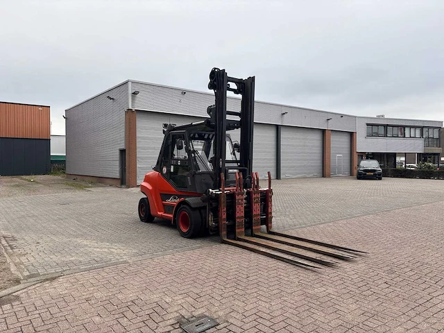 2013 linde h80t-02/900 vorkheftruck - afbeelding 4 van  52