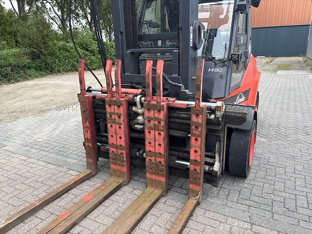 2013 linde h80t-02/900 vorkheftruck - afbeelding 7 van  52