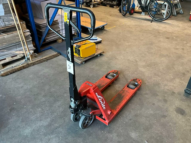 2013 linde hpt m 25 hand hydraulische palletwagen - afbeelding 2 van  6