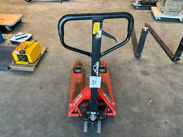 2013 linde hpt m 25 hand hydraulische palletwagen - afbeelding 4 van  6