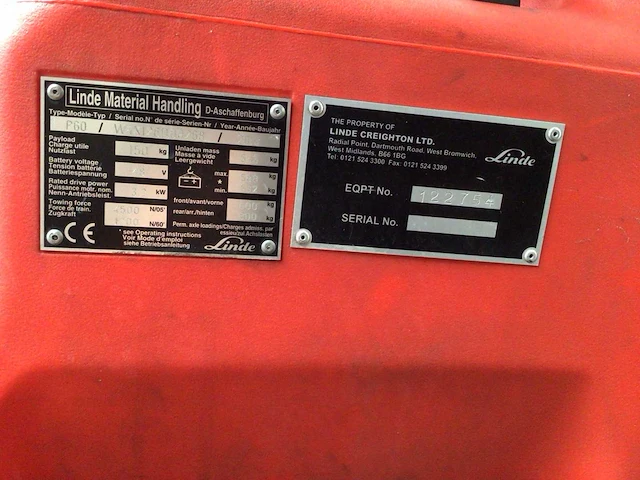 2013 linde p60 industriële trekker - afbeelding 10 van  10
