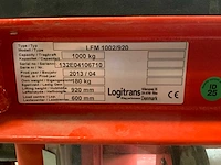 2013 logitrans lfm 1002/920 stapelaar - afbeelding 7 van  7