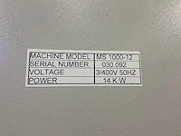 2013 mespack ms 1000-12 stick verpakkingmachine - afbeelding 43 van  54