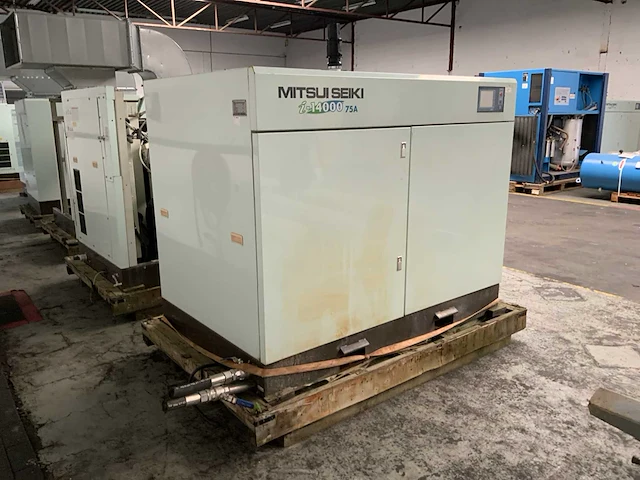 2013 mitsui seiki i-14075a olievrije compressor (airend defect) - afbeelding 1 van  14