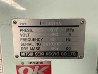2013 mitsui seiki i-14075a olievrije compressor - afbeelding 14 van  14