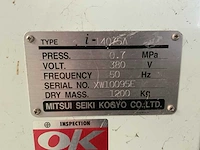 2013 mitsui seiki i-14075a olievrije compressor - afbeelding 9 van  13