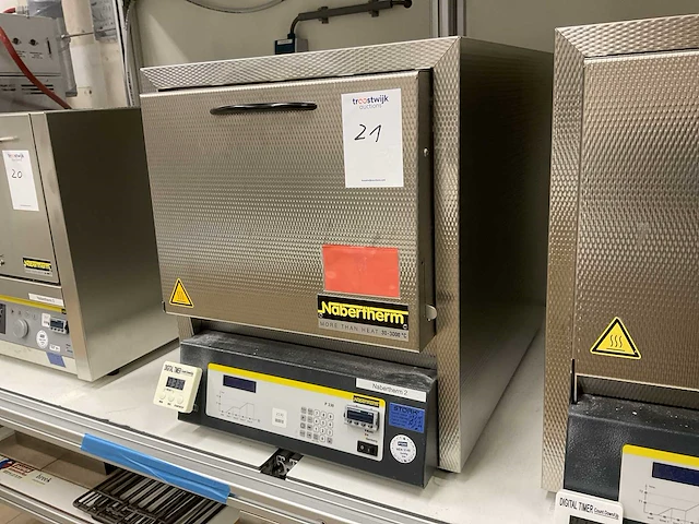 2013 nabertherm l15/11/p330 laboratoriumoven - afbeelding 1 van  8