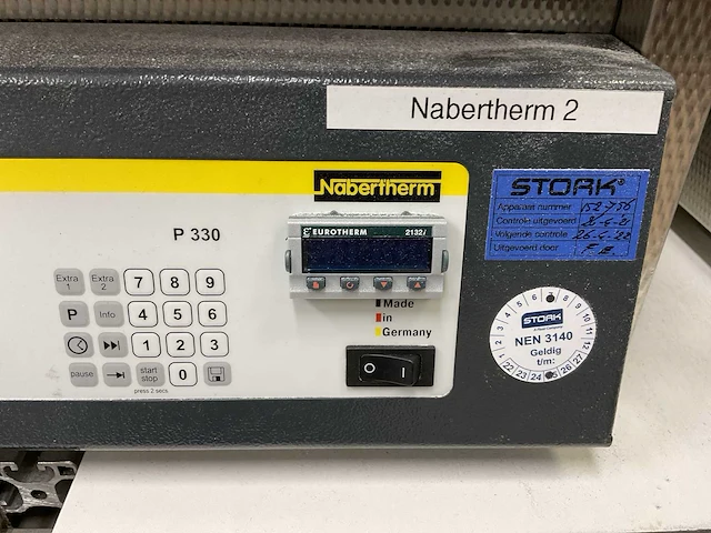 2013 nabertherm l15/11/p330 laboratoriumoven - afbeelding 4 van  8