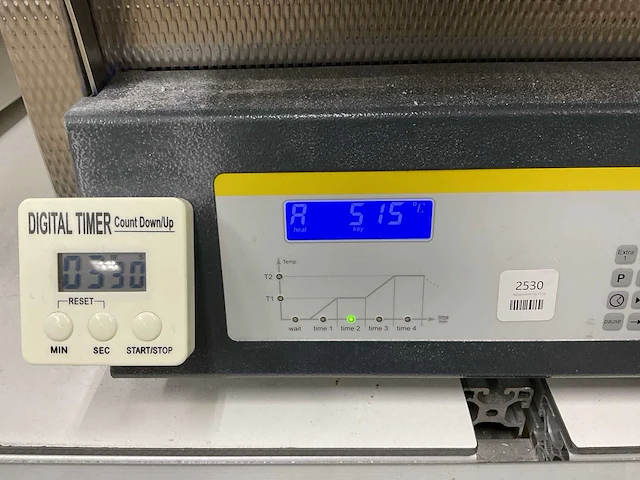 2013 nabertherm l15/11/p330 laboratoriumoven - afbeelding 5 van  8
