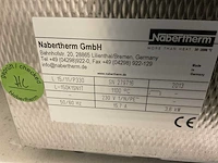 2013 nabertherm l15/11/p330 laboratoriumoven - afbeelding 8 van  8