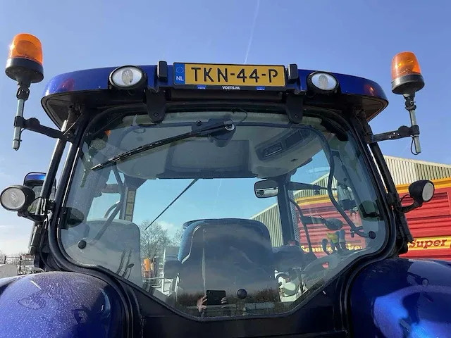 2013 new holland t6.160 blue power vierwielaangedreven landbouwtractor - afbeelding 8 van  35