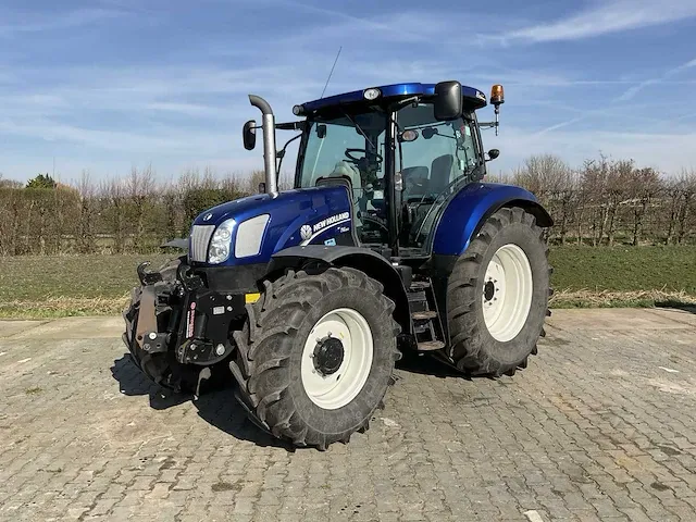 2013 new holland t6.160 blue power vierwielaangedreven landbouwtractor - afbeelding 1 van  35