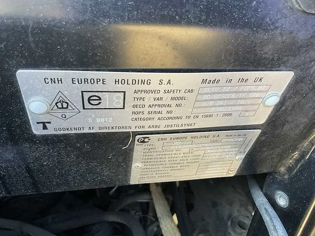 2013 new holland t6.160 blue power vierwielaangedreven landbouwtractor - afbeelding 13 van  35
