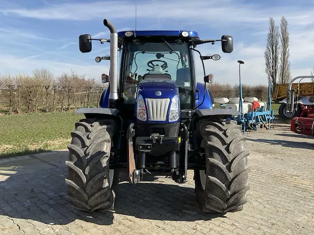 2013 new holland t6.160 blue power vierwielaangedreven landbouwtractor - afbeelding 33 van  35
