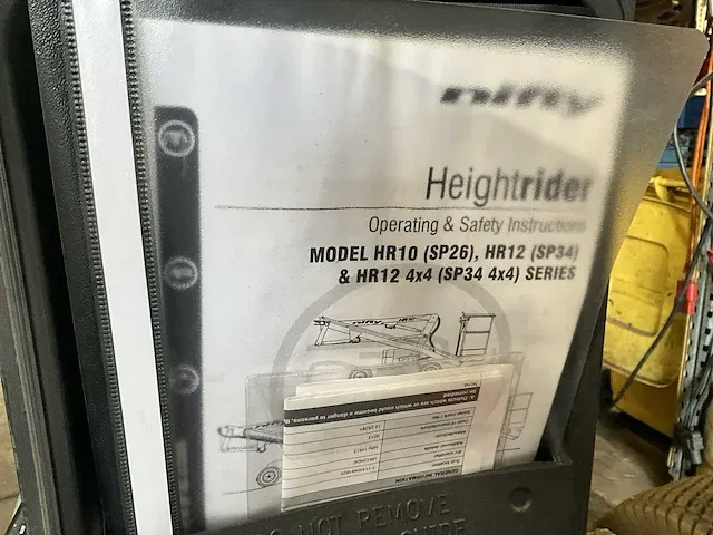 2013 niftylift hr12 mde hoogwerker - afbeelding 24 van  31