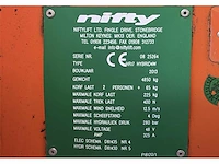 2013 niftylift nifty hr17 hyb hoogwerker - afbeelding 14 van  21