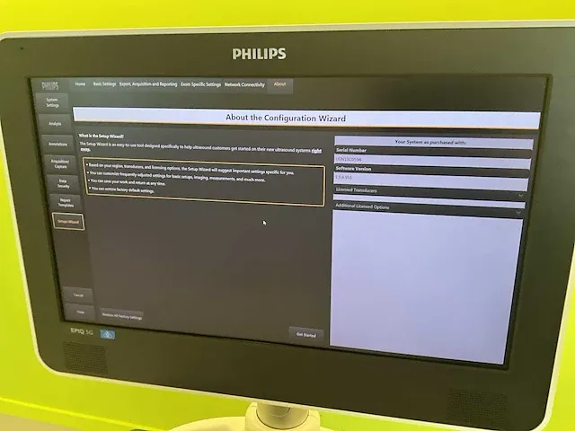 2013 philips epiq 5g ultrasound-apparaat - afbeelding 6 van  11