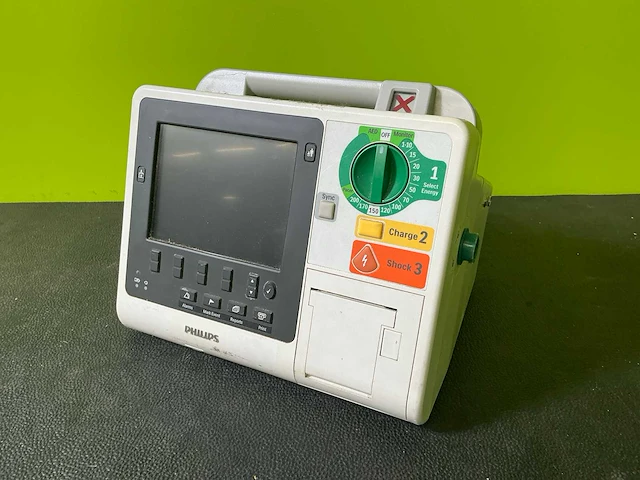 2013 philips heartstart xl+ defibrillator - afbeelding 1 van  3