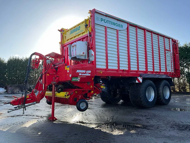 2013 pottinger jumbo combiline 6610 d opraapwagen - afbeelding 1 van  22