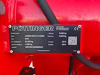 2013 pottinger jumbo combiline 6610 d opraapwagen - afbeelding 15 van  22