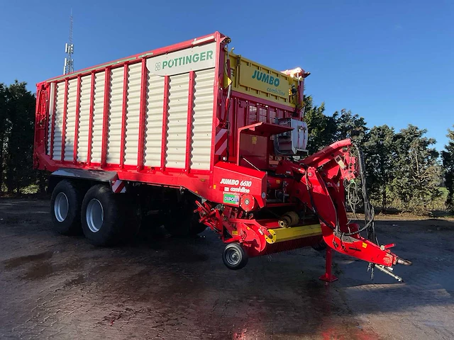 2013 pottinger jumbo combiline 6610 d opraapwagen - afbeelding 17 van  22