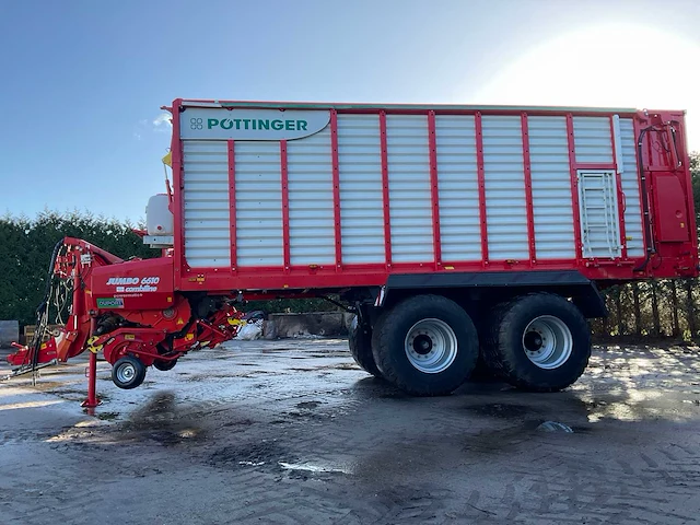 2013 pottinger jumbo combiline 6610 d opraapwagen - afbeelding 19 van  22