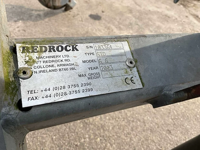 2013 redrock std 6.6 mestpomp - afbeelding 6 van  14