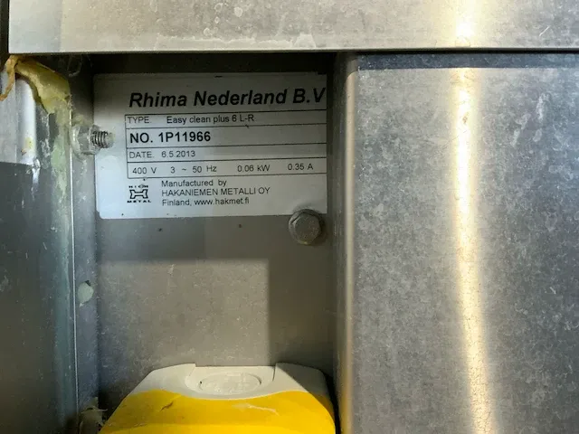 2013 rhima wd-333 ics+ korven transportvaatwasmachine - afbeelding 10 van  42