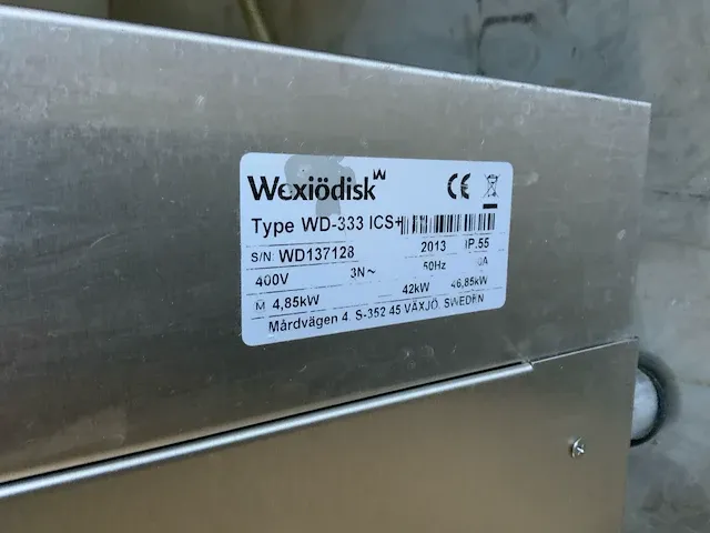 2013 rhima wd-333 ics+ korven transportvaatwasmachine - afbeelding 28 van  42