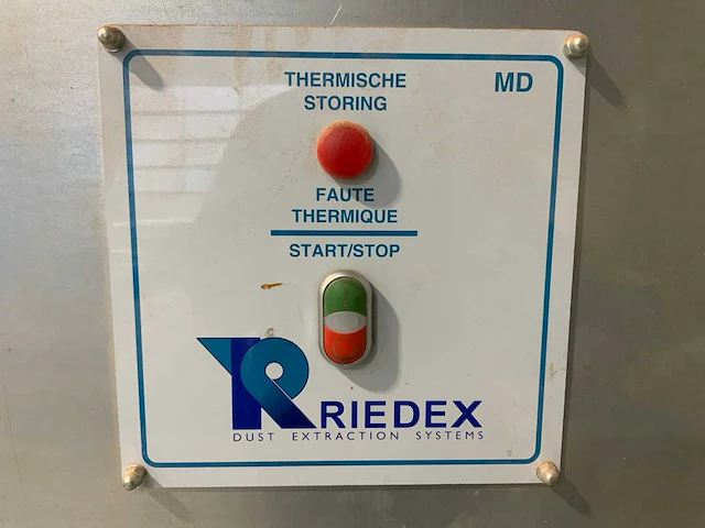 2013 riedex md-280 filterafzuiginstallatie - afbeelding 2 van  20